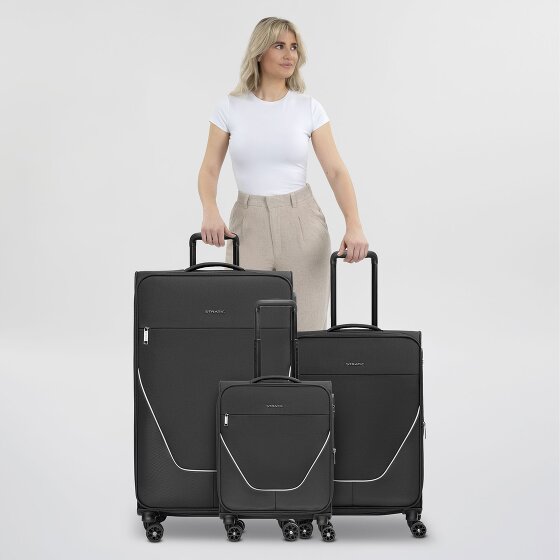 Stratic taska 4-wheel suitcase set 3 pcs. with stretch fold Stratic taska 4-wheel suitcase set 3 pcs. with stretch fold