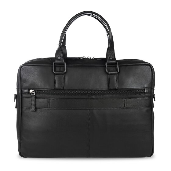Bugatti Joel Briefcase Genuine Leather 37 cm Laptop compartment