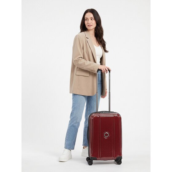 Delsey Paris Helium Ultimate 4 wheels Cabin suitcase 55 cm Expandable
