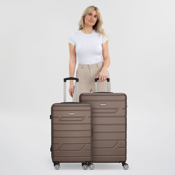 Nowi Bergamo 4 wheels Suitcase set 2-piece