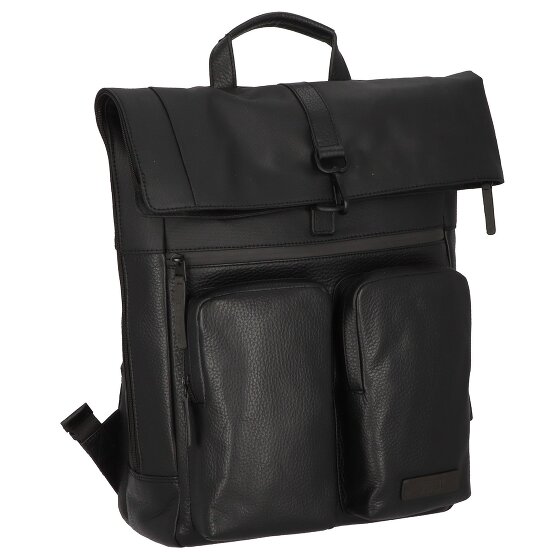 Jost Stockholm backpack leather 45 cm laptop compartment