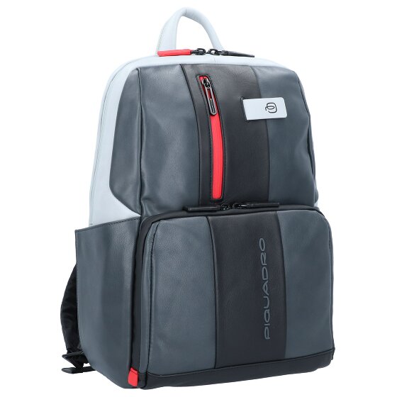 Piquadro Urban backpack leather 39 cm laptop compartment