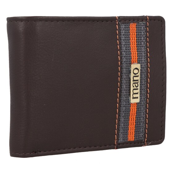 mano Don Leonardo wallet RFID leather 10 cm