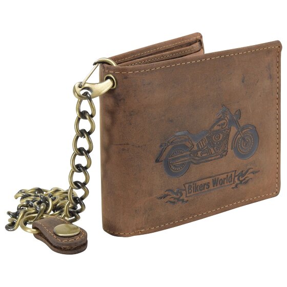 Greenburry Vintage Bike wallet leather 12 cm
