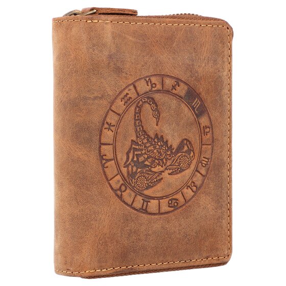 Greenburry Vintage zodiac wallet leather 10 cm Greenburry Vintage zodiac wallet leather 10 cm