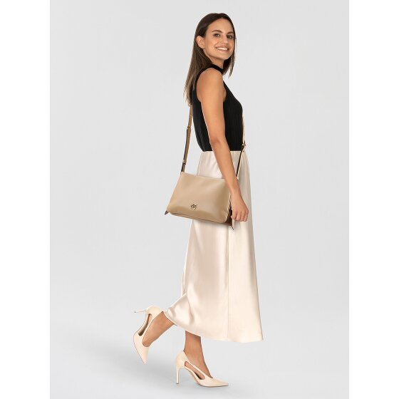 PINKO Triplet Shoulder bag Genuine Leather 26 cm