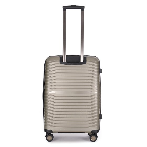 Stratic Bright+ 4 wheels Trolley M 66 cm with expansion pleat