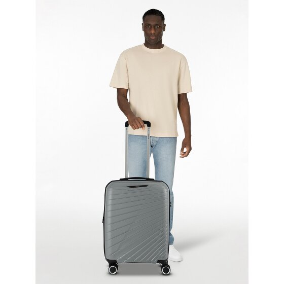 Benzi 5808 4 wheels Cabin trolley 55 cm with expansion pleat