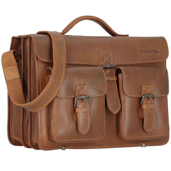 Greenland Nature Nature briefcase leather 40 cm