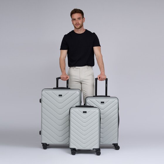 Redolz Essentials 07 3-SET 4 wheels Suitcase set 3-piece