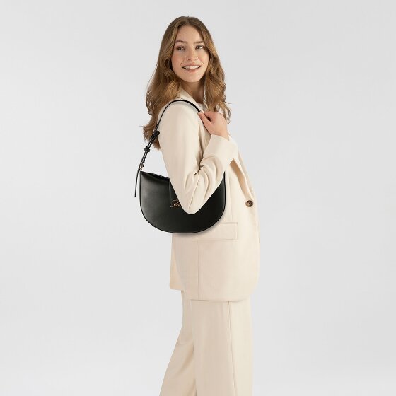 Karl Lagerfeld Signature Shoulder Bag Leather 27 cm