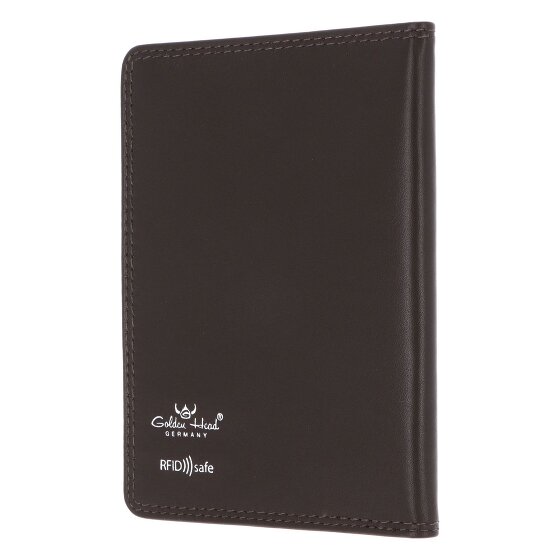 Golden Head Polo ID card case RFID leather 9 cm