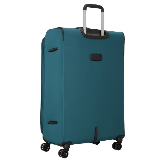 d&n Travel Line 9504 4 wheels Trolley L 76 cm with expansion pleat