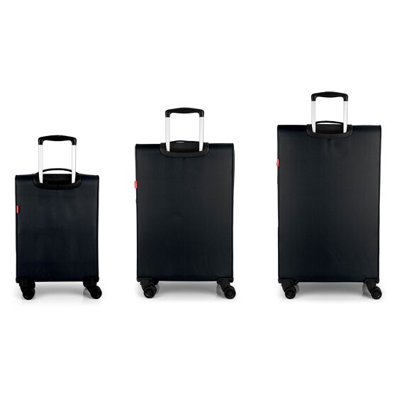 Gabol Cloud 4 wheels Suitcase set 3-piece with expansion pleat