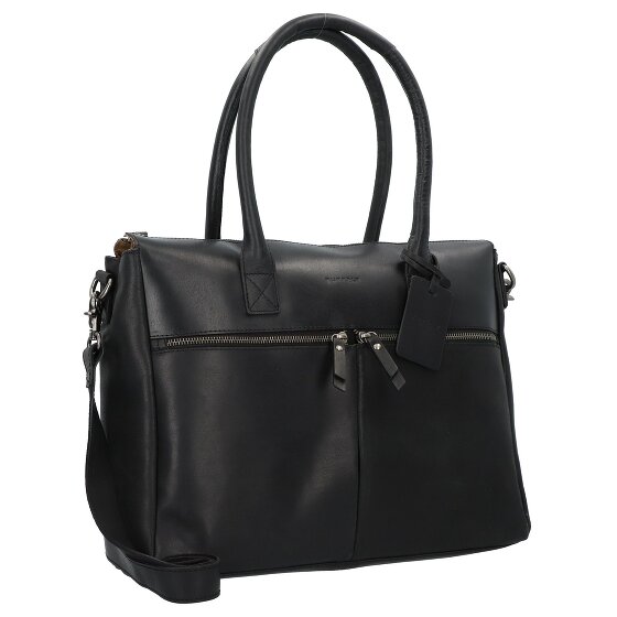 Burkely Vintage Valerie shoulder bag leather 39 cm laptop compartment