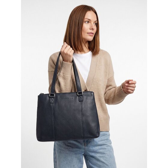The Chesterfield Brand Marvos Shoulder Bag Genuine Leather 32 cm