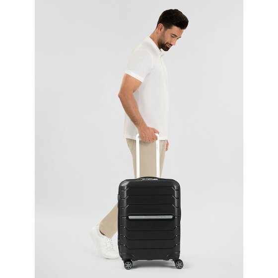 Samsonite Flux 4 wheels Cabin trolley 55 cm with expansion pleat