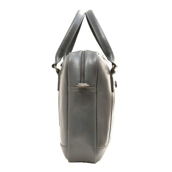 Buckle & Seam Everett briefcase leather 38 cm laptop compartment