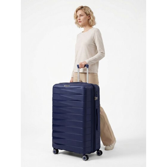 Franky London 4 wheels Trolley L 74 cm Expandable