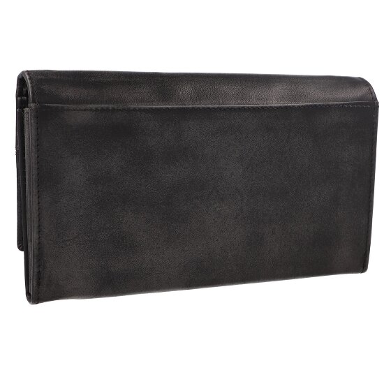 Greenburry Destressed Wallet RFID protection Leather 18.5 cm