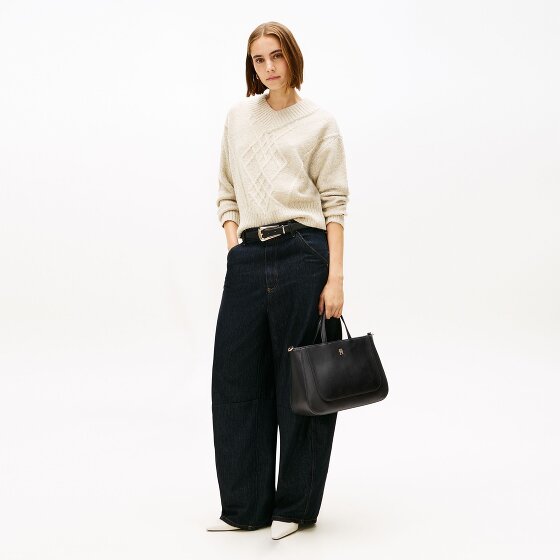 Tommy Hilfiger TH Glam Shopper Bag Leather 32 cm