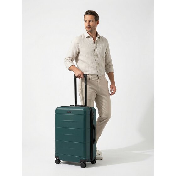 Police London 4 wheels Trolley 64 cm Expandable
