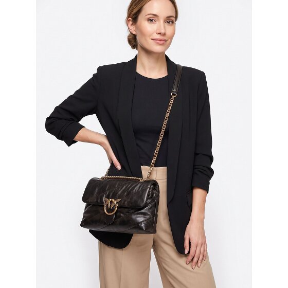 PINKO Love Puff Classic Shoulder bag Genuine Leather 28 cm