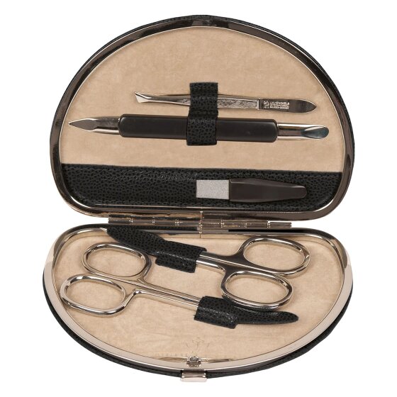 Windrose Beluga Jewelry box Leather 13.5 cm