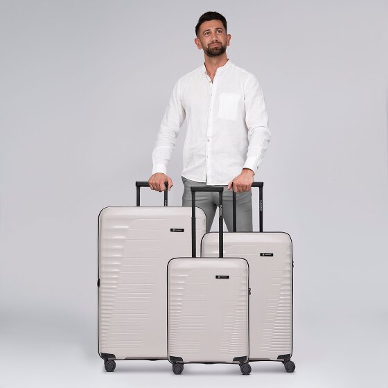 Farmhood Eco Edition 4 wheels Suitcase set 3-piece with expansion pleat