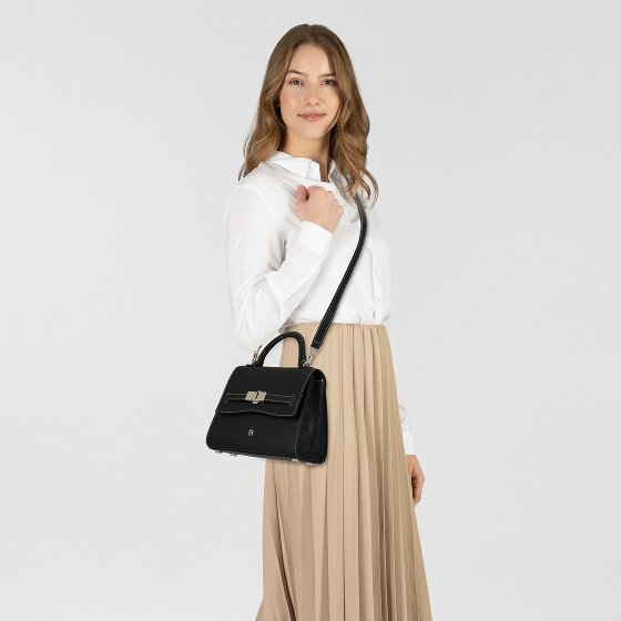 Aigner Farah Handbag Genuine Leather 28 cm