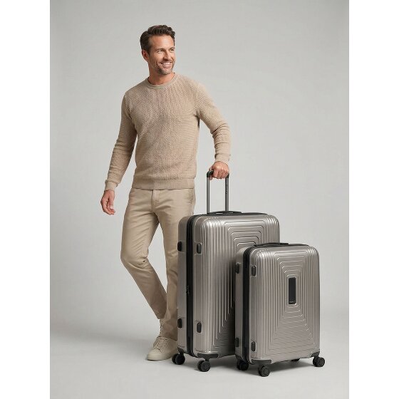Redolz Essentials 14 4 wheels Suitcase set 2-piece Expandable
