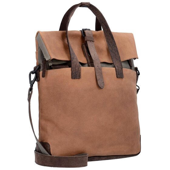 Harold's Twister briefcase with backpack function leather 34 cm laptop compartment