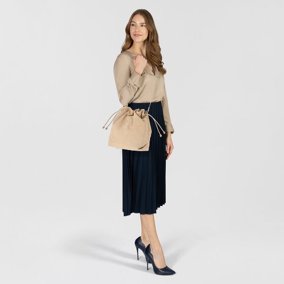 Hey Marly Cool Companion Suede Bucket bag Genuine Leather 38 cm