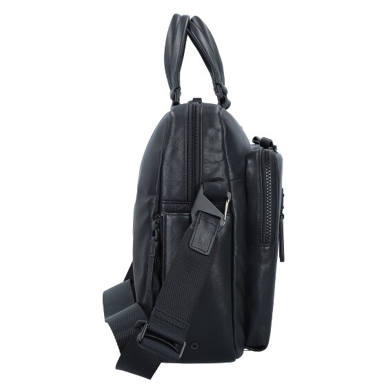 Piquadro Harper briefcase leather 40 cm laptop compartment