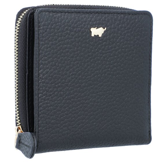 Braun Büffel Asti Wallet RFID protection Genuine Leather 10 cm