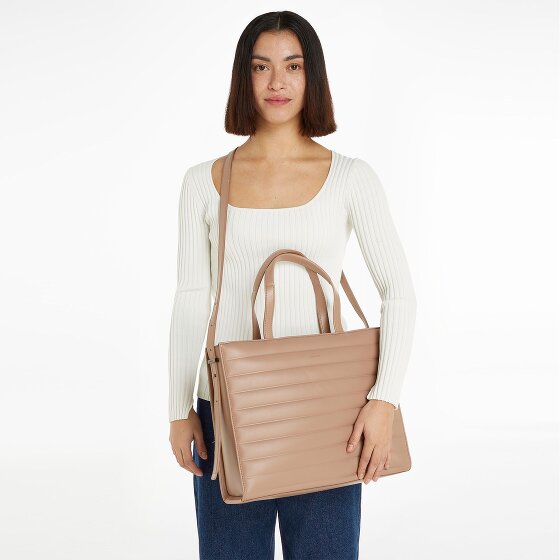 Calvin Klein Line Quilt Shoulder Bag 38 cm