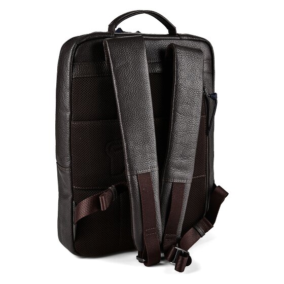 Braun Büffel Novara Business backpack Genuine Leather 40 cm Laptop compartment