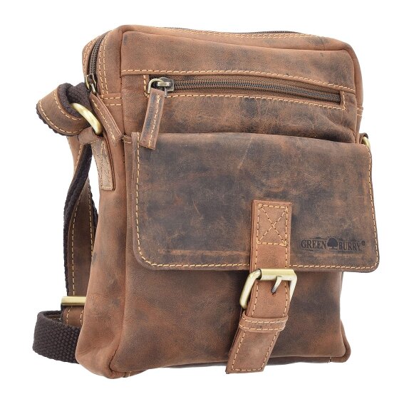 Greenburry Vintage shoulder bag leather 20 cm