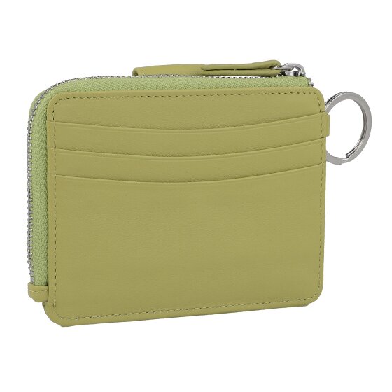 Braun Büffel Joy Credit card case RFID protection Leather 11 cm