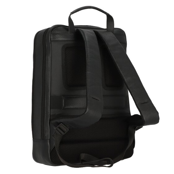 Jost Stockholm backpack leather 46 cm laptop compartment