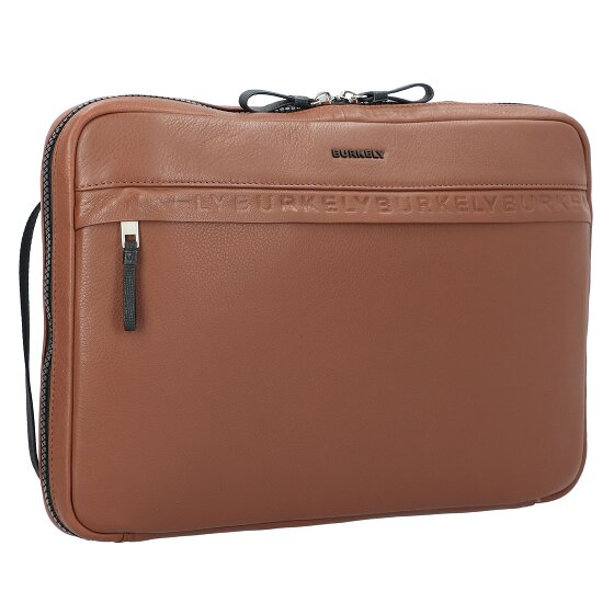 Burkely Bold Bobby laptop bag RFID leather 39 cm laptop compartment