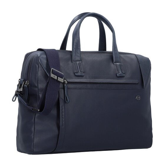 Piquadro Briefcase Genuine Leather 43.5 cm Laptop compartment