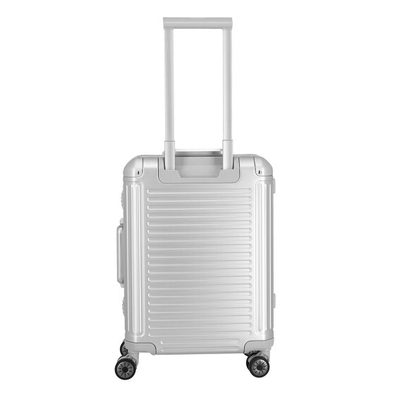 Travelite Next 4-wheel Aluminum Cabin suitcase, 55 cm