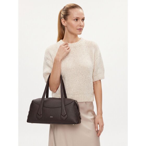 Boss Lenah Shoulder Bag Genuine Leather 39 cm