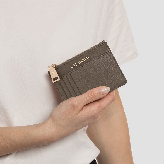 Lazarotti Bologna Leather key case leather 11.5 cm with air tag compartment