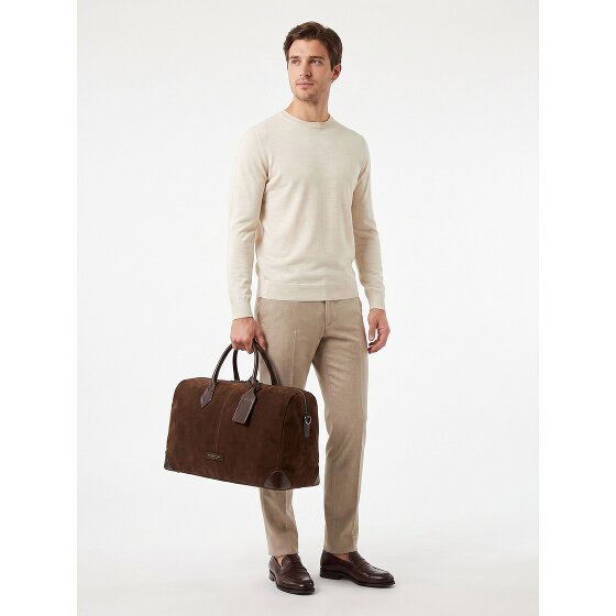 The Bridge Travel Soft Weekender travel bag Genuine Leather 54 cm