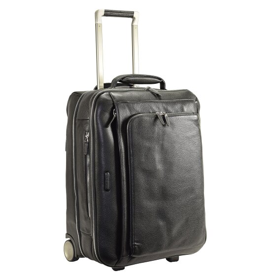 Piquadro Mode 2 Roll Business Trolley Leather 52 cm Laptop compartment
