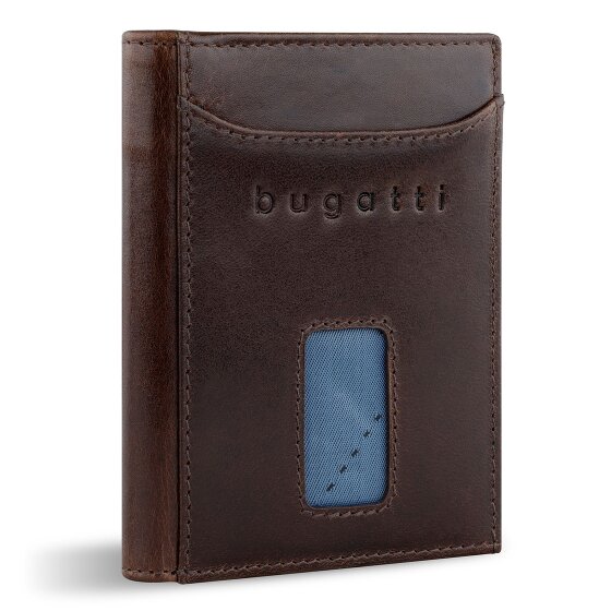 Bugatti Secure Slim Wallet RFID protection Leather 8 cm Bugatti Secure Slim Wallet RFID protection Leather 8 cm