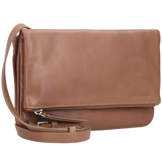 aunts & uncles Jamie's Orchard Raspberry Leather Shoulder Bag 25 cm
