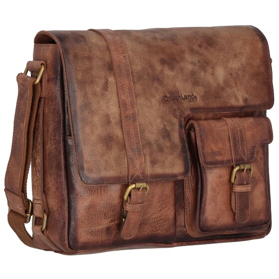 Greenland Nature Mascu & Line shoulder bag leather 30 cm